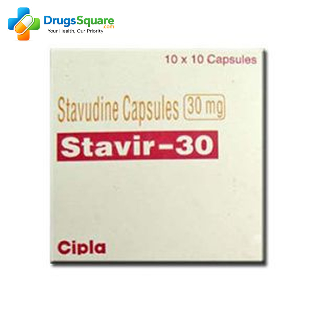 Stavir Stavudine 30 mg Capsule pack for prescription ordering