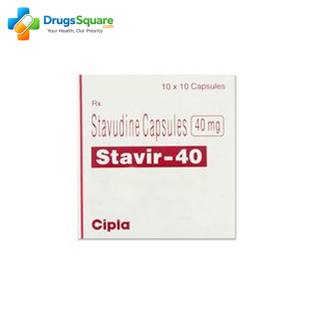Stavir Stavudine 40 mg Capsule product overview