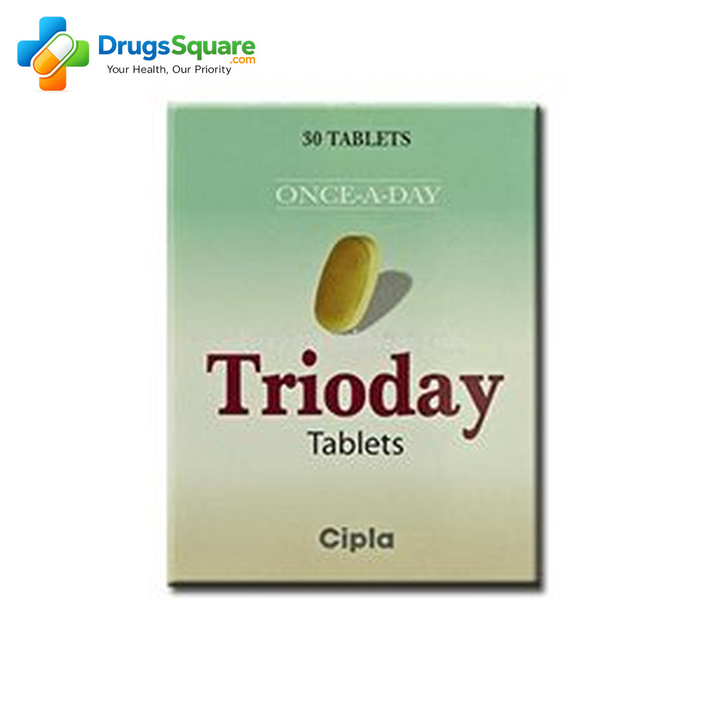 Trioday efavirenz lamivudine tenofovir tablet for prescription supply