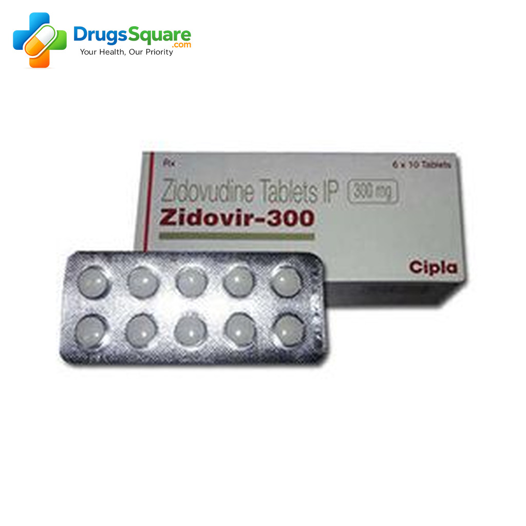Zidovir Zidovudine 300 mg Tablet product image
