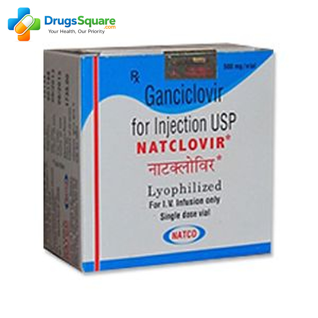 Ganciclovir 500 mg Injection prescription antiviral product