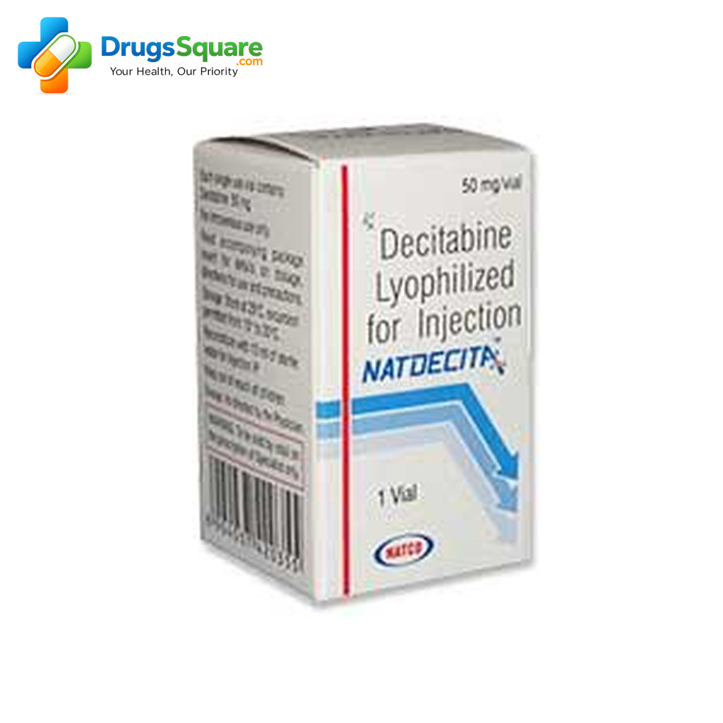 Decitabine 50 mg Injection vial for prescription supply