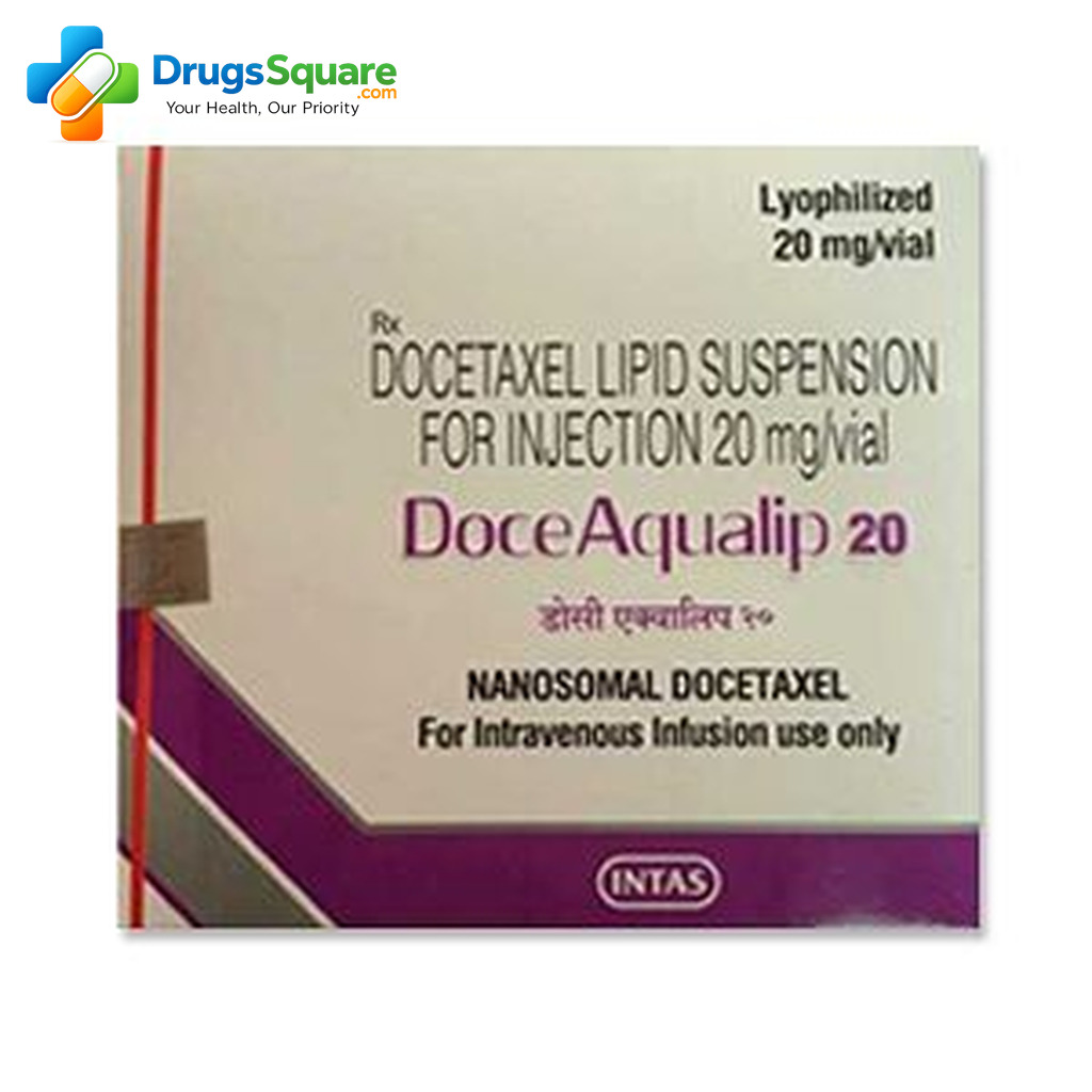Docetaxel Anhydrous 20 mg Injection product label view
