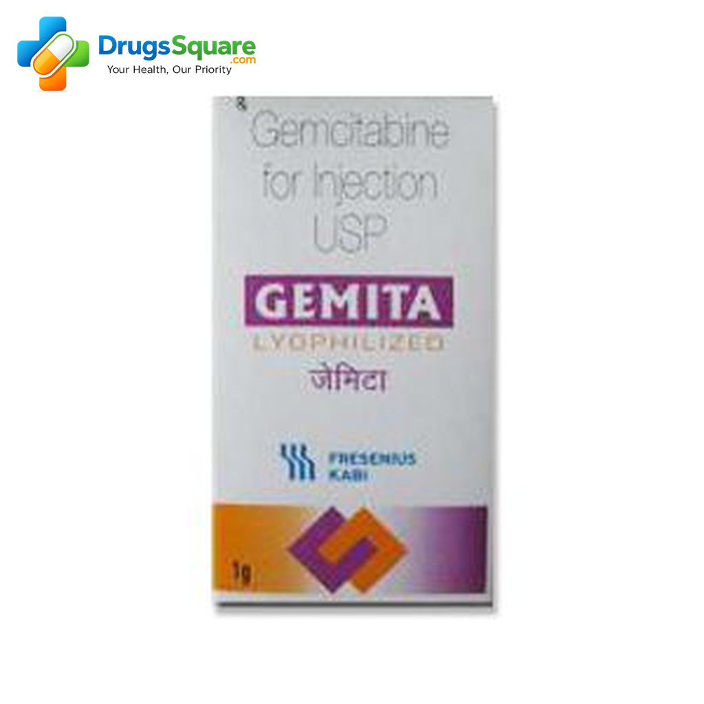 Gemita Gemcitabine 1gm Injection prescription medicine