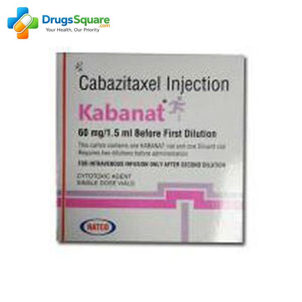Cabazitaxel 60 mg Injection for prescription oncology use