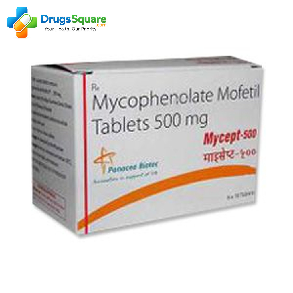 Mycophenolate 500 mg Tablet for prescription ordering