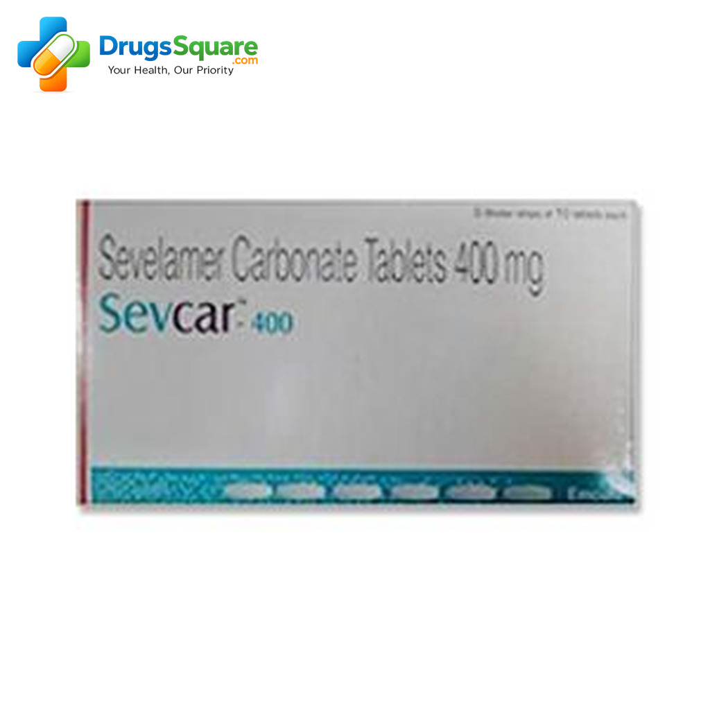 Sevelamer Carbonate 400 mg Tablet front view