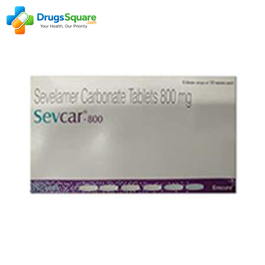 Sevelamer Carbonate 800 mg Tablet for prescription supply