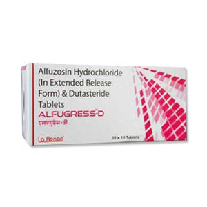 Alfugress D Alfuzosin Dutasteride Tablets