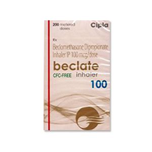 Beclate Beclomethasone 100 mcg Inhaler