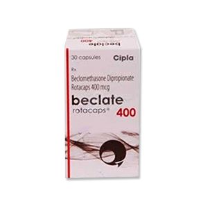 Beclate Beclomethasone Dipropionate 400mcg Rotacaps