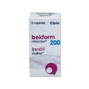 Bekform 200 Beclomethasone Formoterol Rotacaps