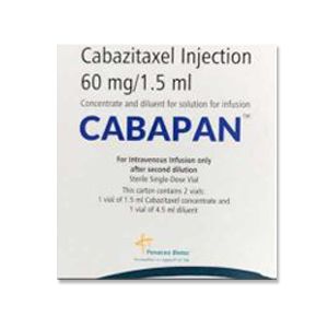 Cabapan Cabazitaxel 60mg Injection