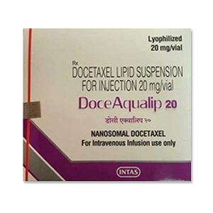 DoceAqualip Docetaxel Anhydrous 20 mg Injection