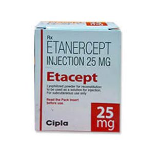 Etacept Etanercept 25mg Injection