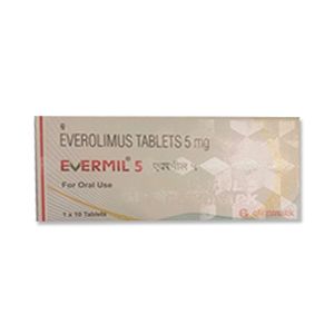 Evermil Everolimus 5 mg Tablets