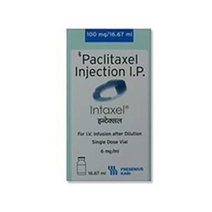 Intaxel Paclitaxel 100mg Injection