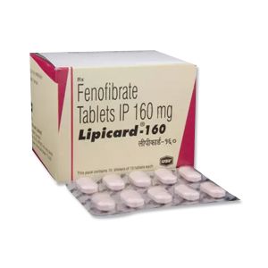 Lipicard Fenofibrate 160 mg Tablets