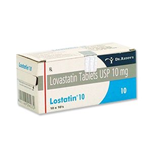 Lostatin Lovastatin 10 mg Tablets