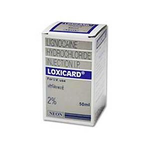 Loxicard Lignocaine 2 Injection