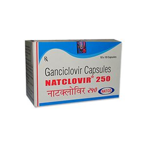 Natclovir Ganciclovir 250 mg Capsules