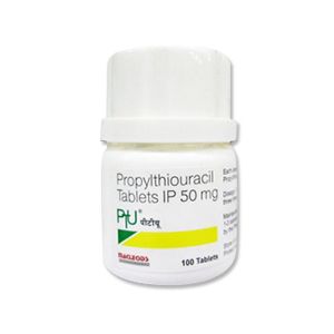 PTU Propylthiouracil 50mg Tablets