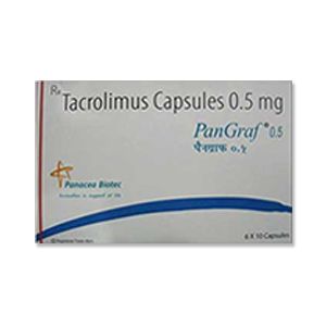 Pangraf Tacrolimus 0.5mg Capsules