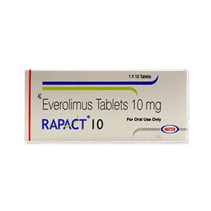 Rapact Everolimus 10 mg Tablets