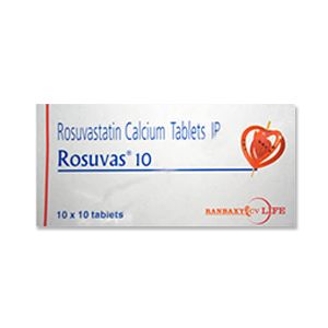 Rosuvas Rosuvastatin 10 mg Tablets