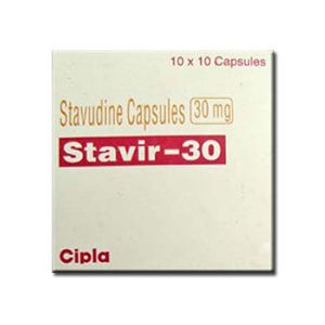 Stavir Stavudine 30mg Capsules