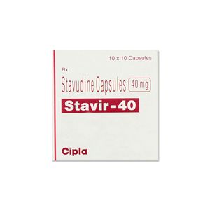 Stavir Stavudine 40mg Capsules