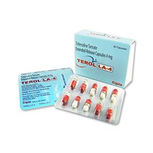 Terol LA 4 Tolterodine Tablets