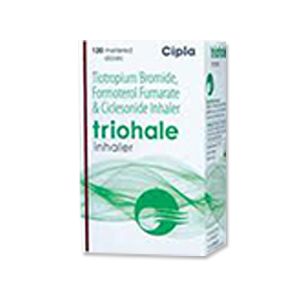 Triohale Tiotropium Formoterol Ciclesonide Inhaler