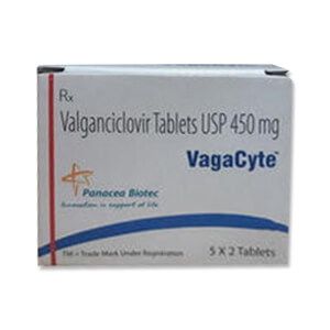 Vagacyte Valganciclovir 450mg Tablet