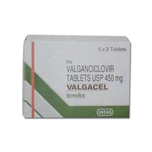 Valgacel Valganciclovir 450 mg Tablet