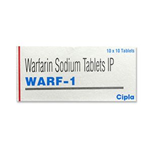 Warf Warfarin 1 mg Tablets