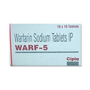 Warf Warfarin 5 mg Tablets