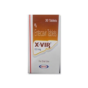 X VIR Entecavir 0.5 mg Tablets