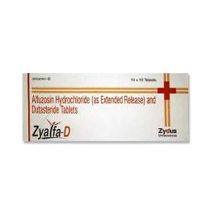 Zyalfa D Alfuzosin 10mg Dutasteride 0.5mg Tablets