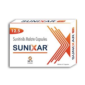 sunixar 12.5mg capsules