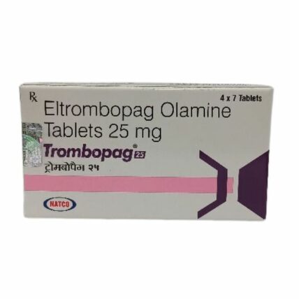 Trombopag Eltrombopag 25 mg Tablet product