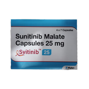 Svitinib 25 Mg Sunitinib Capsule