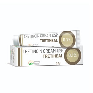 Tretiheal 0.01% Tretinoin Cream