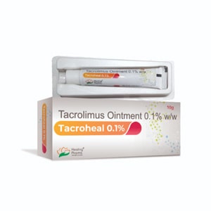 Tacroheal 0.1% Tacrolimus Ointment product overview