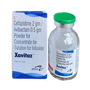Xavitaz Ceftazidime Avibactum Injection product pack view